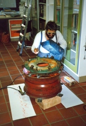 SMG-Radioteleskop - Aufbau 2