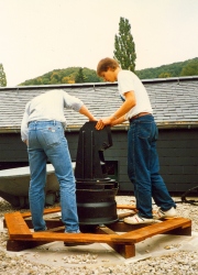 SMG-Radioteleskop - Aufbau 4
