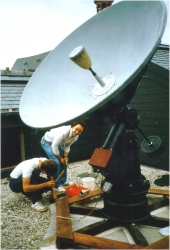 SMG-Radioteleskop - Aufbau 5