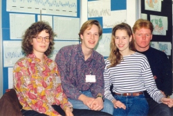 Nicole Held, Sven Hendricks, Schwester Katja Hendricks, Heiko Moors - Landeswettbewerb