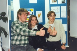 Daniel Schlich, Britta Pielen und Tobias Plötzing - Regionalwettbewerb
