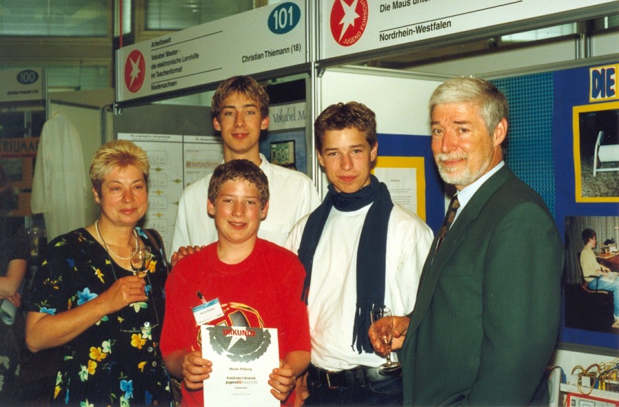Familie Plötzing auf dem Bundeswettbewerb