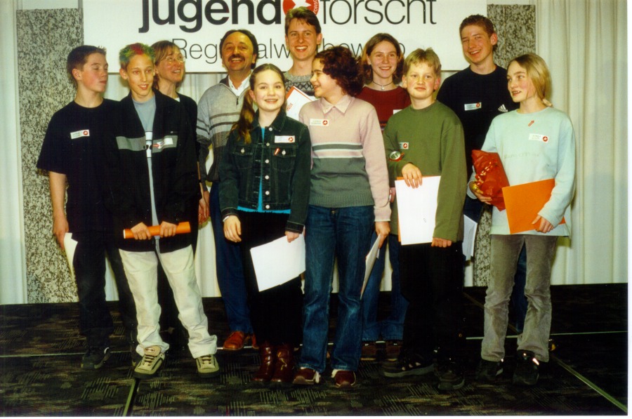 Gruppenbild vom Regionalwettbewerb