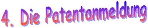 Patentanmeldung