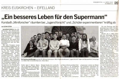 "Ein besseres Leben für den Supermann"