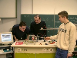 Florian Kotzur, supervisor Andreas Goris, Stefan Krumpen - Student research