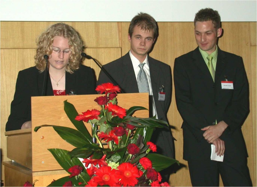 The Youth Jury awards - surprise - the "Award of the Youth Jury" at the state contest