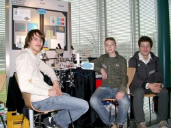 Michael Schmitz, Tobias Kaufmann und Luca Banszerus - Regionalwettbewerb