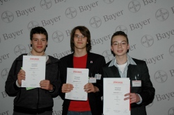 Luca Banszerus, Michael Schmitz und Tobias Kaufmann - Landeswettbewerb