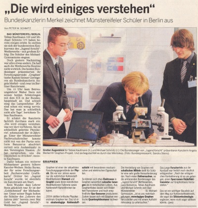 "Die wird einiges verstehen"
