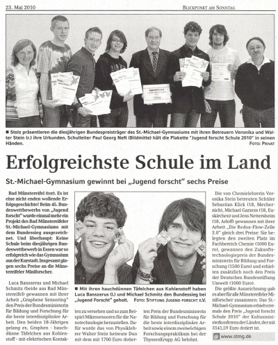Erfolgreichste Schule im Land